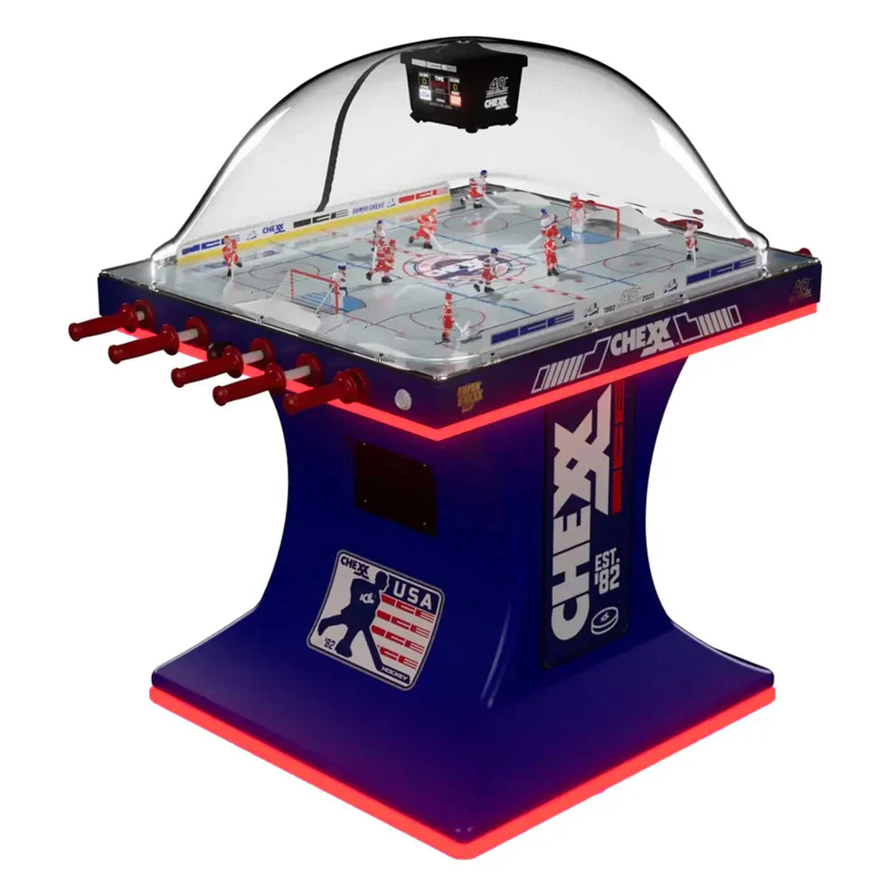 40th Anniversary Original Chexx Bubble Hockey – retro-style collector's edition of classic dome hockey
