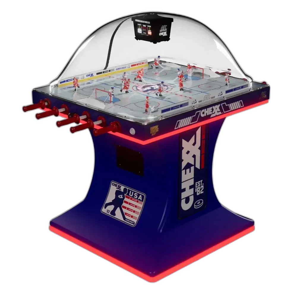 ICE Super Chexx Premium – Collegiate Edition Bubble Hockey Game