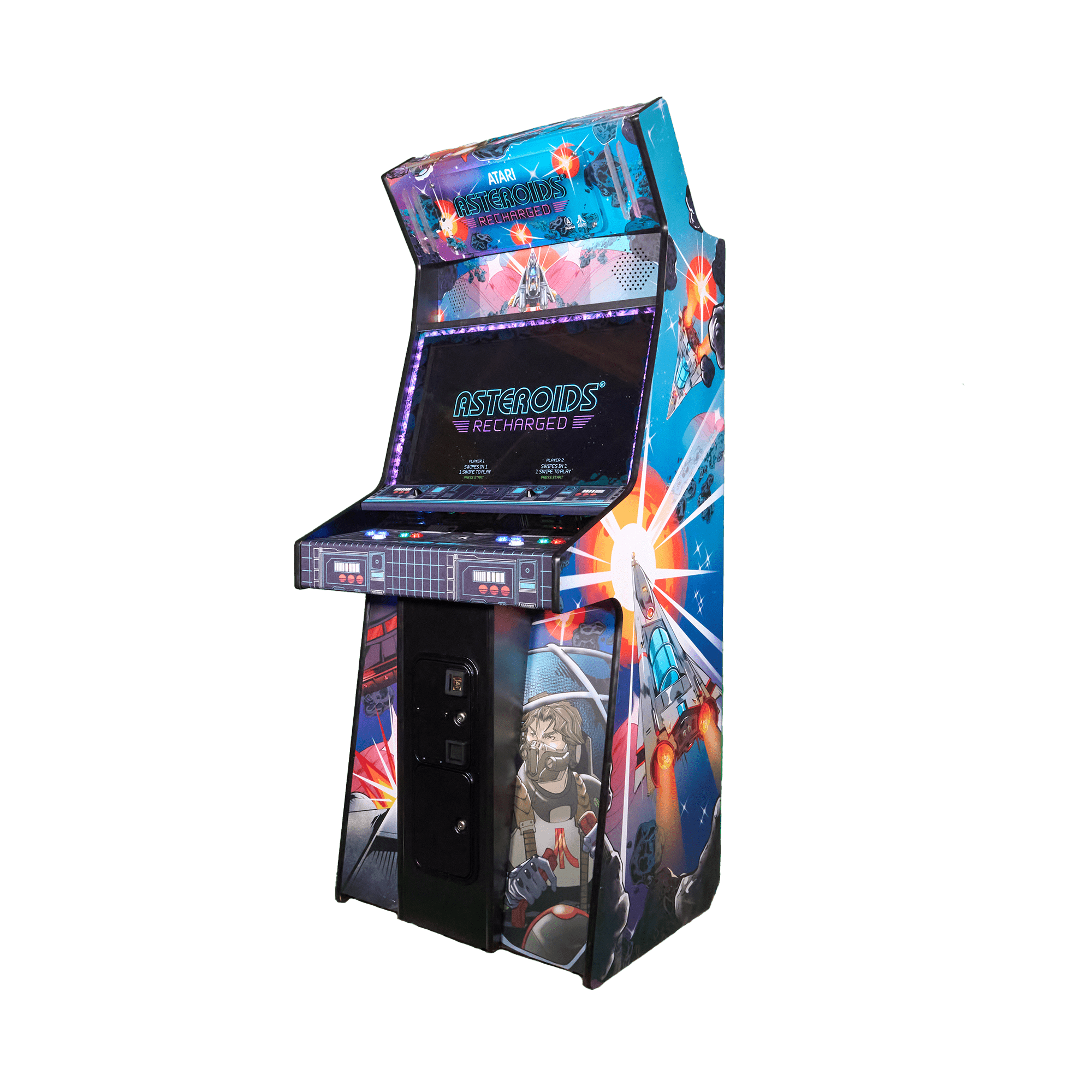 Alan-1 Asteroids Recharged - 2 Player Pro