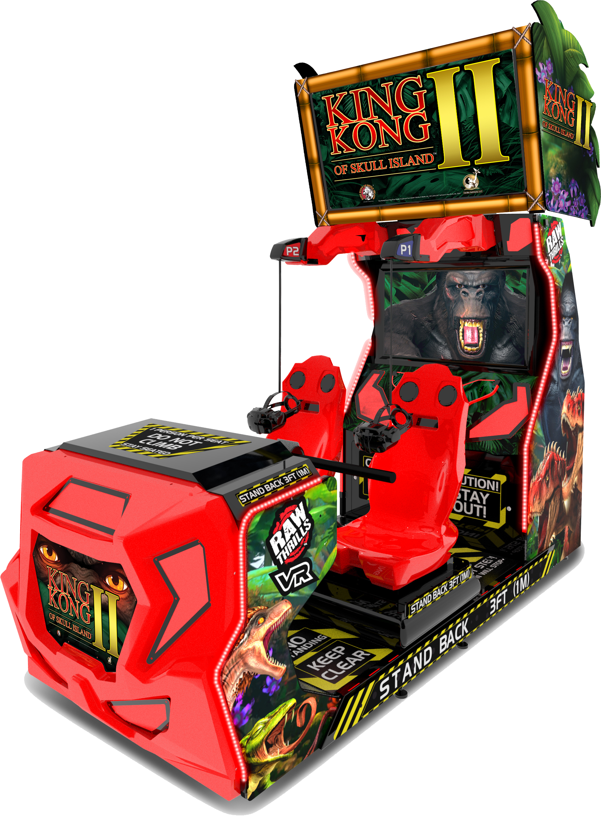 Raw Thrills King Kong of Skull Island II - Arcade Upgrade Kit