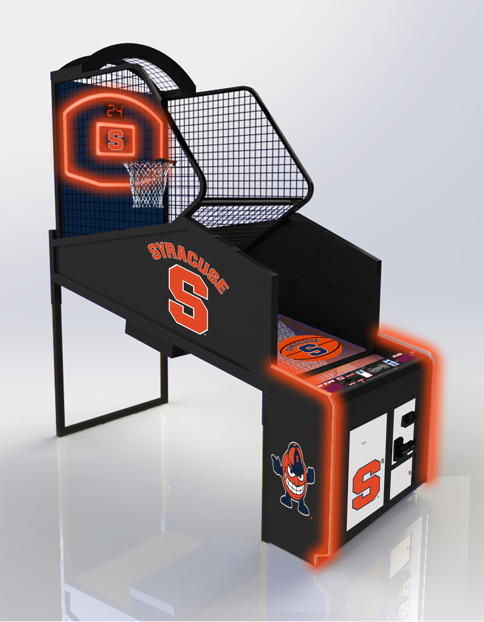 ICE Game Time Pro collegiate basketball arcade – NCAA-themed game for schools and fans